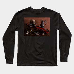 Musical Vanitas Long Sleeve T-Shirt